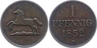 Braunschweig-Wolfenbüttel I Pfennig Kupfer 1852 B Wilhelm 1831-1884. Seh... 75.30 元 含税 ＋  50.20 元 运费