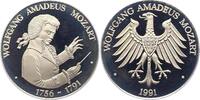 Personenmedaillen Mozart, Wolfgang Amadeus * 27.1.1756 in Salzburg, + 5.12.1791 Wien, Komponist. -