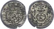 Sachsen-Albertinische Linie Pfennig Friedrich August I. 1694-1733. -