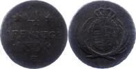 Sachsen-Albertinische Linie 4 Pfennig Friedrich August I. 1806-1827. -