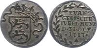 Hohenlohe-Waldenburg-Pfedelbach 6 Pfennig Ludwig Gottfried 1685-1728. -