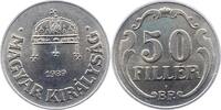 Ungarn 50 Filler Admiral Miklos Horty 1920-1944. -