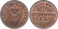 Lippe, Grafschaft 1 Pfennig Paul Alexander Leopold 1820-1851. -
