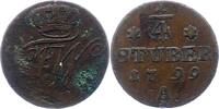 Brandenburg-Preußen 1/4 Stüber 1 Friedrich Wilhelm III. 1797-1840. -