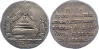 Russland Silberner Jeton Peter I. der Große 1689-1725. -