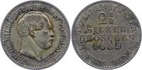Hessen-Kassel 2 1/2 Silbergroschen Friedrich Wilhelm I. 1847-1866. -
