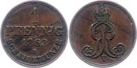 Braunschweig-Calenberg-Hannover Pfennig Georg V. 1851-1866. -