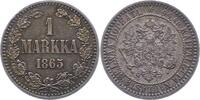 Finnland 1 Markka Alexander II. von Rußland 1855-1881. -