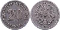 Kleinmünzen 20 Pfennig -