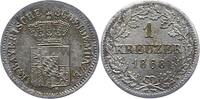 Bayern Kreuzer Ludwig II. 1864-1886. -
