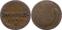 Sachsen-Albertinische Linie Pfennig Friedrich August III. 1763-1806. -