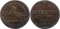 Braunschweig-Wolfenbüttel Cu Pfennig Karl I. 1735-1780. -
