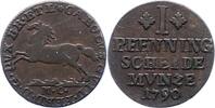 Braunschweig-Wolfenbüttel Pfennig Karl Wilhelm Ferdinand 1780-1806. -