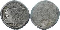 Öttingen Einseitiger Pfennig Wolfgang, Martin und Ludwig XIV. 1520-1529. -