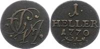 Sachsen-Gotha-Altenburg Heller Friedrich III. 1732-1772. -