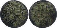 Mecklenburg-Wismar, Stadt 3 Pfennig -