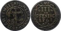 Mecklenburg-Wismar, Stadt 3 Pfennig -