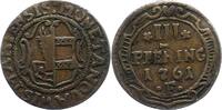 Mecklenburg-Wismar, Stadt 3 Pfennig -