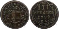 Mecklenburg-Wismar, Stadt 3 Pfennig -