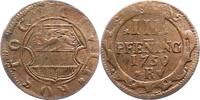 Mecklenburg-Wismar, Stadt 3 Pfennig -