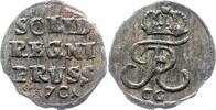 Brandenburg-Preußen Schilling Friedrich I. 1701-1713. -