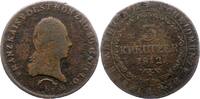 Haus Habsburg 3 Kreuzer 1812 B Franz II.(I.) 1792-1835. Schön 41.84 元 含税 ＋  50.20 元 运费
