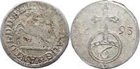 Braunschweig-Wolfenbüttel 6 Pfennig Rudolf August und Anton Ulrich 1685-1704. -