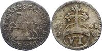 Braunschweig-Wolfenbüttel 6 Pfennig Karl I. 1735-1780. -