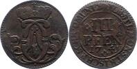 Münster-Bistum 3 Pfennig Clemens August von Bayern 1719-1761. -