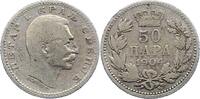 Serbien 50 Para Peter I. 1903-1918. -
