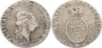 Norwegen 1/3 Taler Christian VII. 1766-1808. -