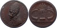 Italien-Kirchenstaat Vatikan Bronzemedaille Alexander VII. 1655-1667. -