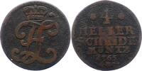 Hessen-Kassel 4 Heller Friedrich II. 1760-1785. -