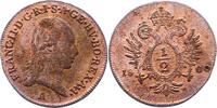 Haus Habsburg 1/2 Kreuzer 1800 A Franz II.(I.) 1792-1835. Gereinigt, rau... 83.67 元 含税 ＋  50.20 元 运费
