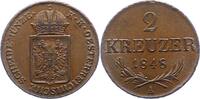 Haus Habsburg 2 Kreuzer Franz Joseph I. 1848-1916. -