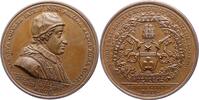 Italien-Kirchenstaat Vatikan Bronzemedaille Clemente XI 1700-1721. -