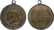 Italien-Kirchenstaat Vatikan Versilberte Bronzemedaille Leo XIII. 1878-1903. -