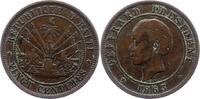 Haiti 20 Centimes 1863 Sehr schön 117.14 元 含税 ＋  50.20 元 运费