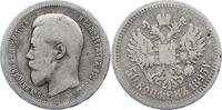 Russland 50 Kopeken Nikolaus II. 1894-1917. -
