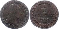 Haus Habsburg 1/2 Kreuzer 1816 S Franz II.(I.) 1792-1835. Fast sehr schön 75.30 元 含税 ＋  50.20 元 运费