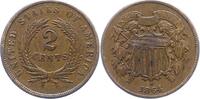 Vereinigte Staaten von Amerika 2 Cents Neu England. -
