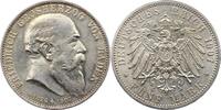 Baden 5 Mark Friedrich I. 1856-1907. -