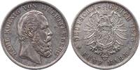 Württemberg 5 Mark Karl 1864-1891. -
