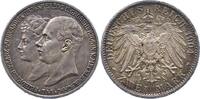 Mecklenburg-Schwerin 2 Mark Friedrich Franz IV. 1897-1918. -