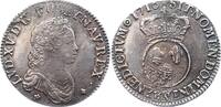 Frankreich 1/2 Ecu Ludwig XV. 1715-1774. -