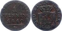 Brandenburg-Preußen 1 Pfennig Friedrich Wilhelm III. 1797-1840. -