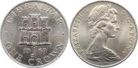 Gibraltar 1 Crown Elisabeth Seit 1952. -