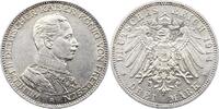 Preußen 3 Mark Wilhelm II. 1888-1918. -