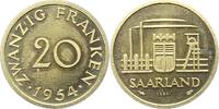 Saarland Probe 20 Franken -