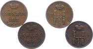 Russland Denga (1/2 Kopeke) Nikolaus I. 1825-1855. -